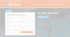 Desktop Screenshot of campingclasse.it